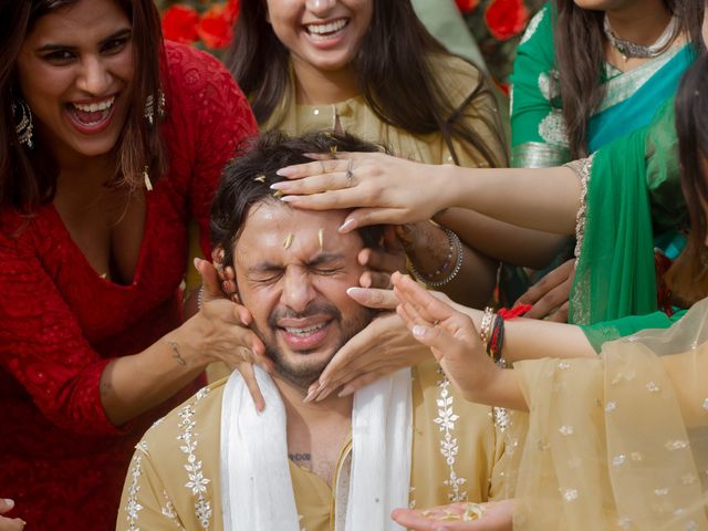 Purvai and Rahul's wedding in Bangalore, Karnataka 23