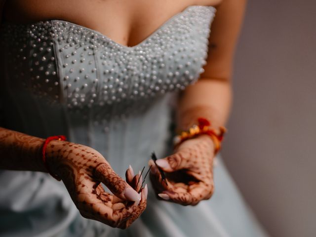 Purvai and Rahul's wedding in Bangalore, Karnataka 24