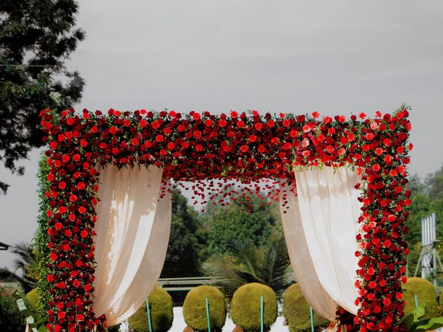 Purvai and Rahul's wedding in Bangalore, Karnataka 32