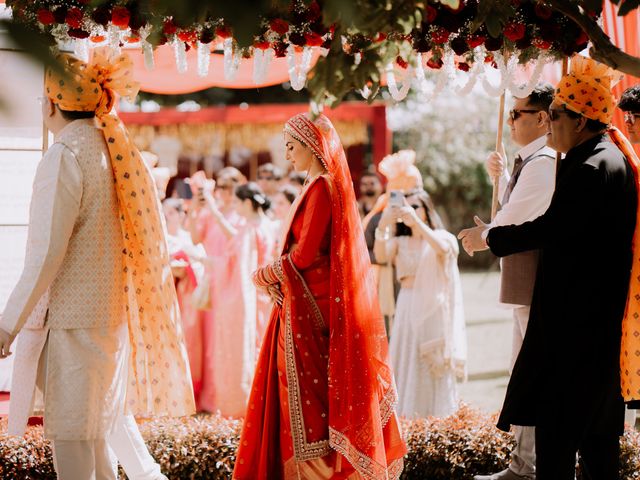 Purvai and Rahul's wedding in Bangalore, Karnataka 42