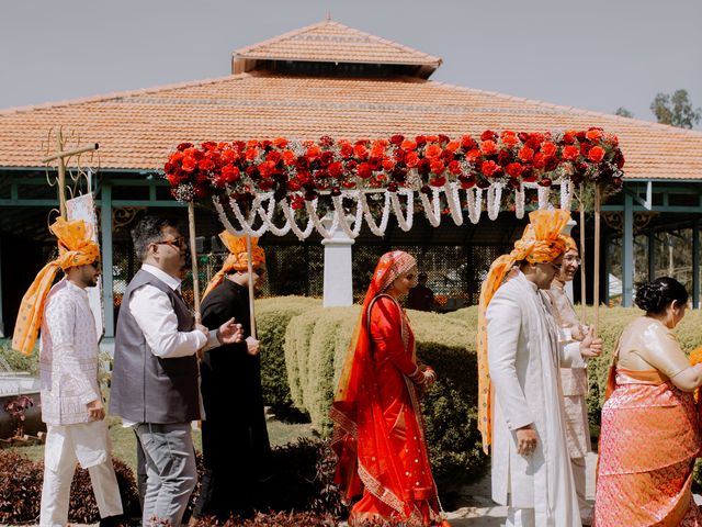 Purvai and Rahul's wedding in Bangalore, Karnataka 45