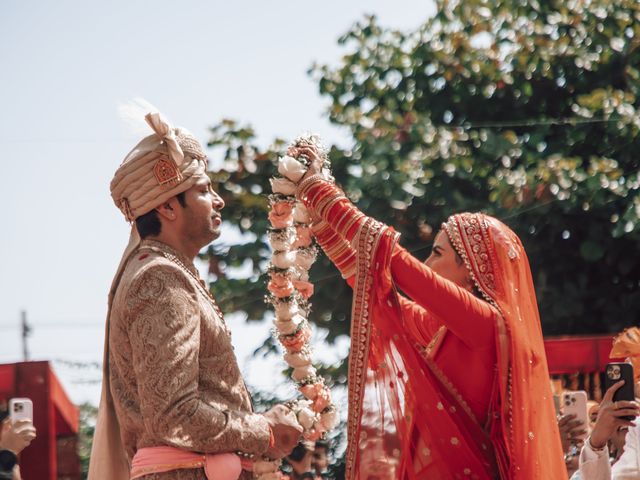 Purvai and Rahul's wedding in Bangalore, Karnataka 47