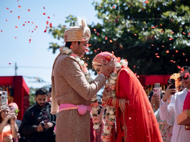 Purvai and Rahul's wedding in Bangalore, Karnataka 48