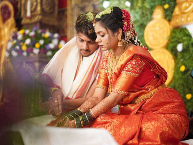 Ajith and Sowmya's wedding in Guntur, Andhra Pradesh 23