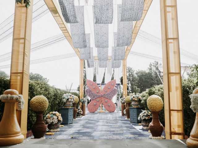 Meghavi and Mayank's wedding in Mancherial, Telangana 5