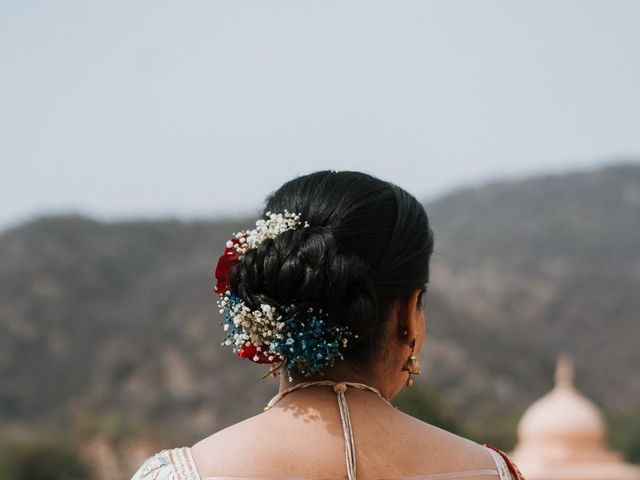 Meghavi and Mayank's wedding in Mancherial, Telangana 10