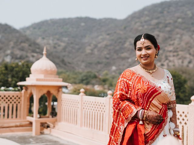 Meghavi and Mayank's wedding in Mancherial, Telangana 13