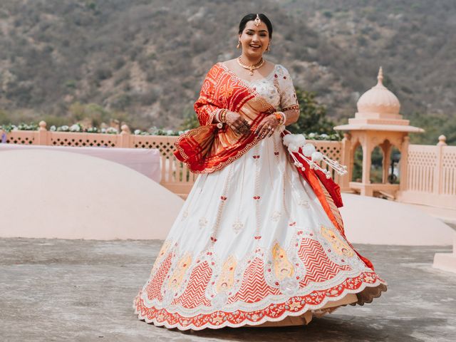 Meghavi and Mayank's wedding in Mancherial, Telangana 18
