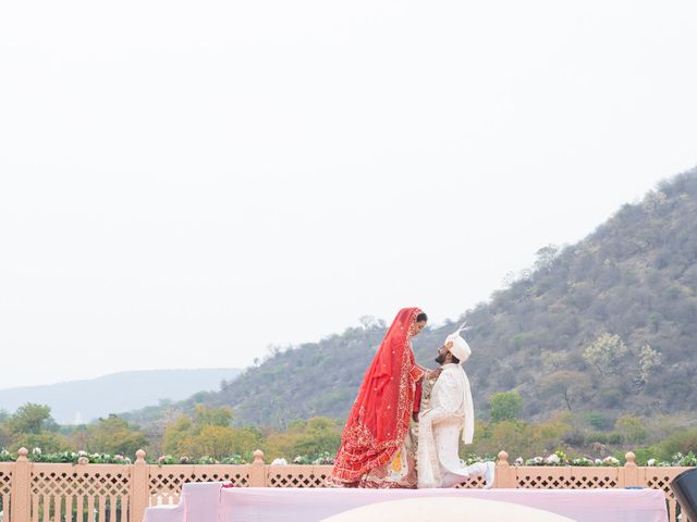 Meghavi and Mayank's wedding in Mancherial, Telangana 22