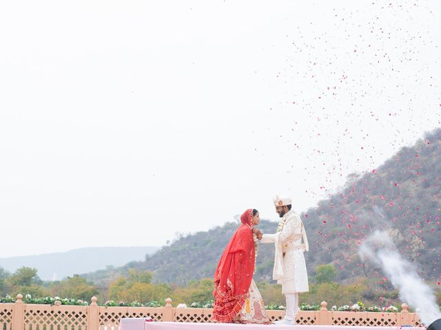 Meghavi and Mayank's wedding in Mancherial, Telangana 23