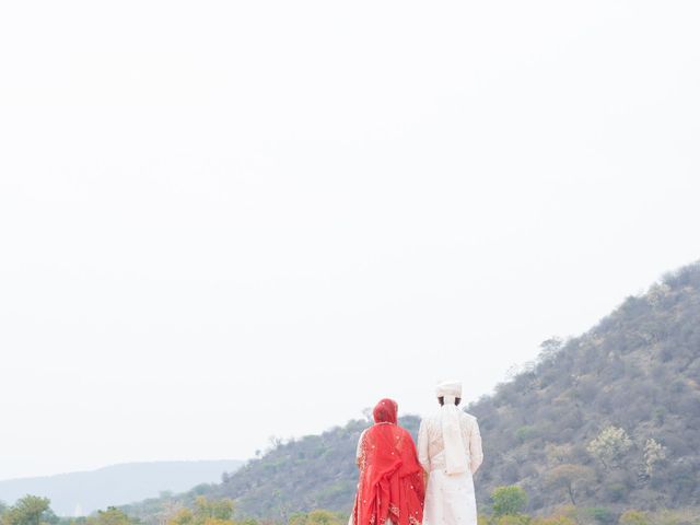 Meghavi and Mayank's wedding in Mancherial, Telangana 25