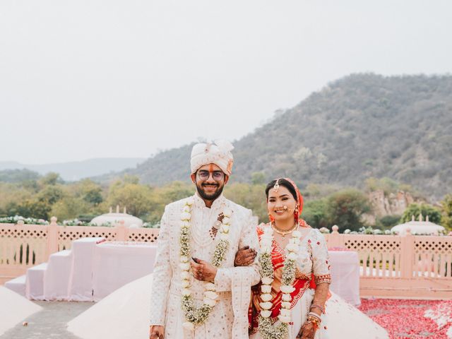 Meghavi and Mayank's wedding in Mancherial, Telangana 26