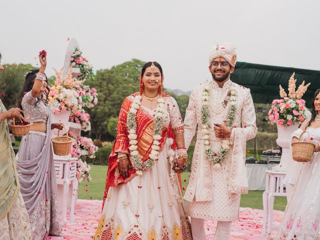 Meghavi and Mayank's wedding in Mancherial, Telangana 29