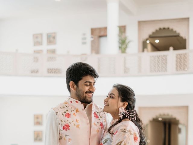 Meghavi and Mayank's wedding in Mancherial, Telangana 32
