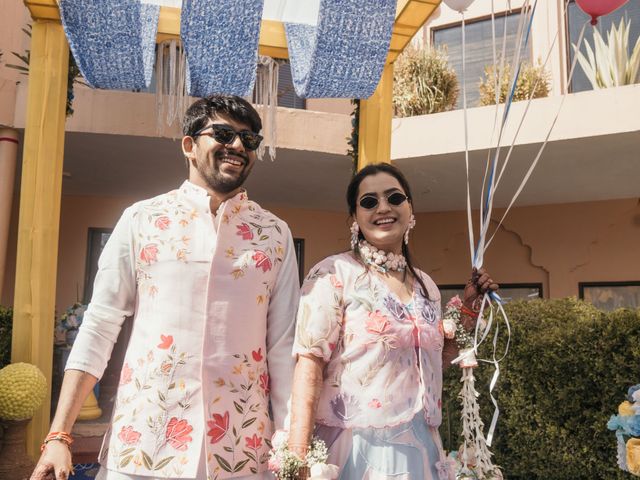 Meghavi and Mayank's wedding in Mancherial, Telangana 33