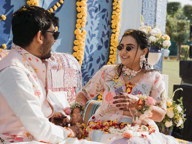 Meghavi and Mayank's wedding in Mancherial, Telangana 38