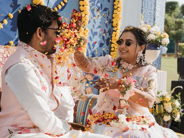 Meghavi and Mayank's wedding in Mancherial, Telangana 39