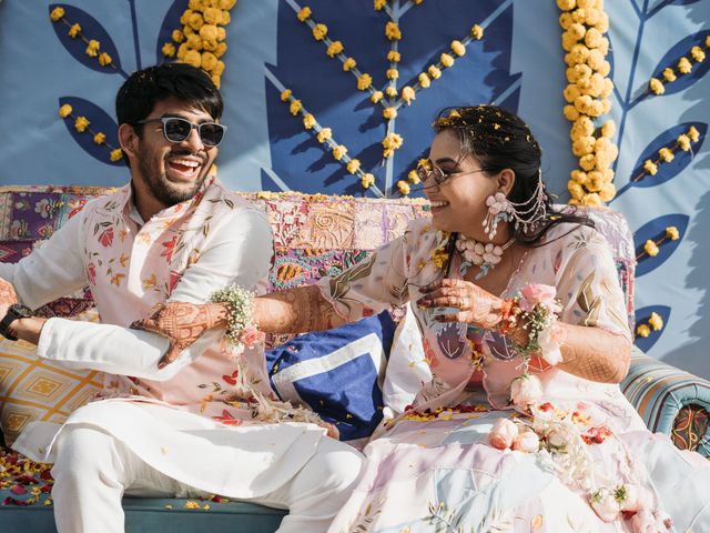 Meghavi and Mayank's wedding in Mancherial, Telangana 43