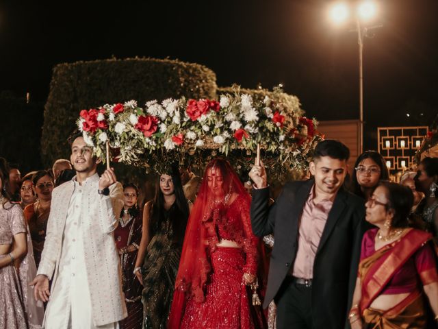 Bhargavi and Himanshu's wedding in South Delhi, Delhi NCR 33
