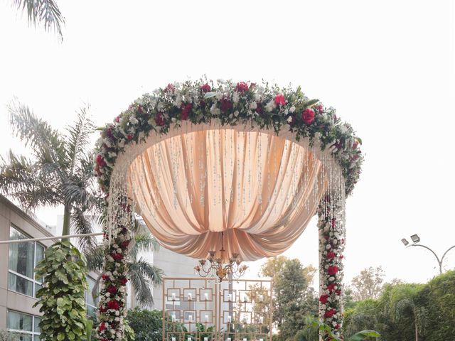 Bhargavi and Himanshu's wedding in South Delhi, Delhi NCR 43