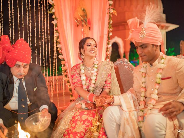 Gayatri and Shobhit&apos;s wedding in Rajasthan, Rajasthan 76