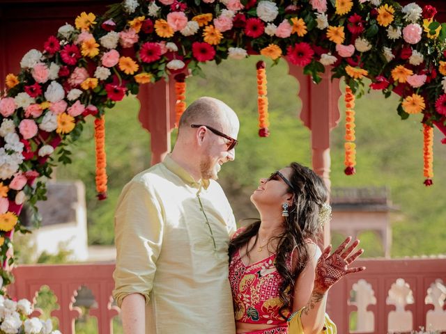 Dee and Olav's wedding in Alwar, Rajasthan 12