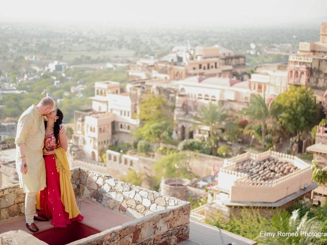 Dee and Olav's wedding in Alwar, Rajasthan 18