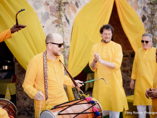 Dee and Olav's wedding in Alwar, Rajasthan 30
