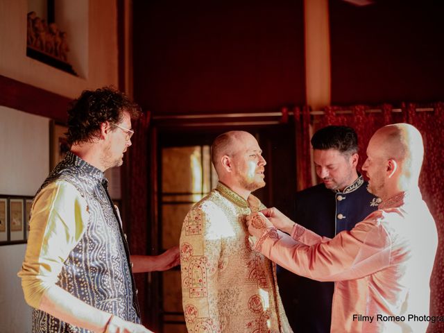 Dee and Olav's wedding in Alwar, Rajasthan 38