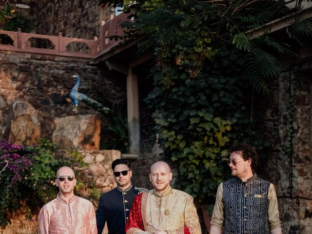 Dee and Olav's wedding in Alwar, Rajasthan 41