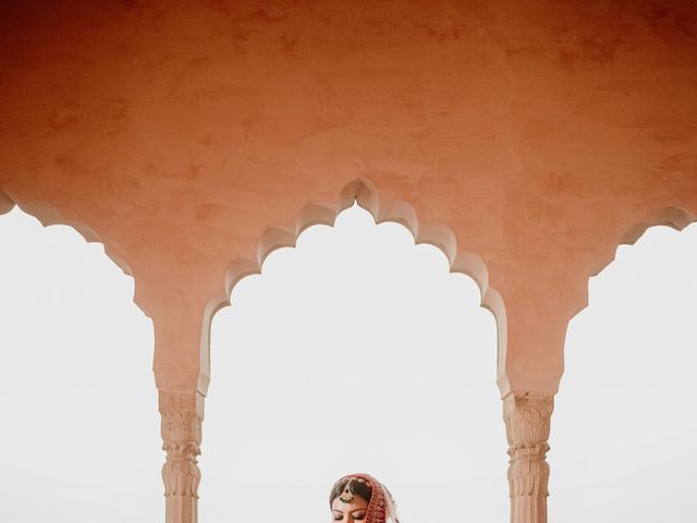 Dee and Olav's wedding in Alwar, Rajasthan 43