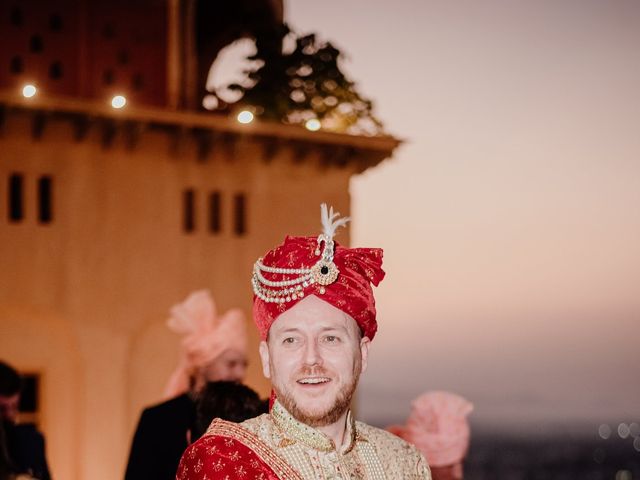 Dee and Olav's wedding in Alwar, Rajasthan 46