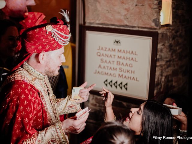 Dee and Olav's wedding in Alwar, Rajasthan 49