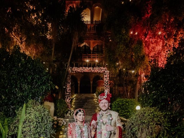 Dee and Olav's wedding in Alwar, Rajasthan 55