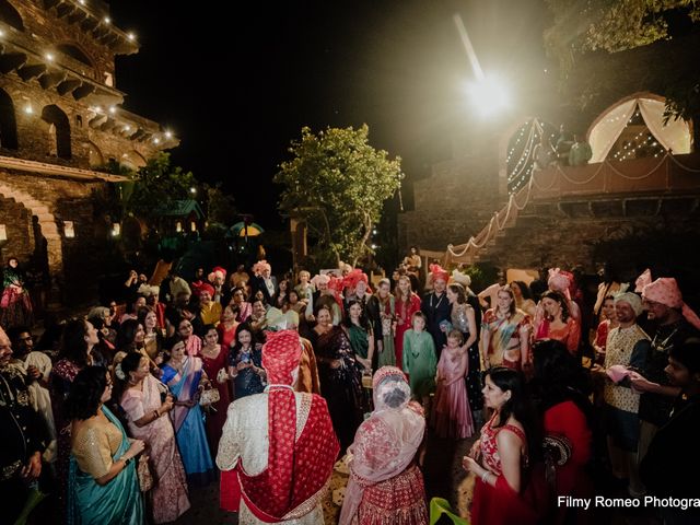 Dee and Olav's wedding in Alwar, Rajasthan 56
