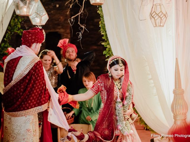 Dee and Olav's wedding in Alwar, Rajasthan 59