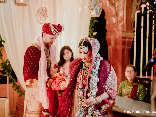 Dee and Olav's wedding in Alwar, Rajasthan 60