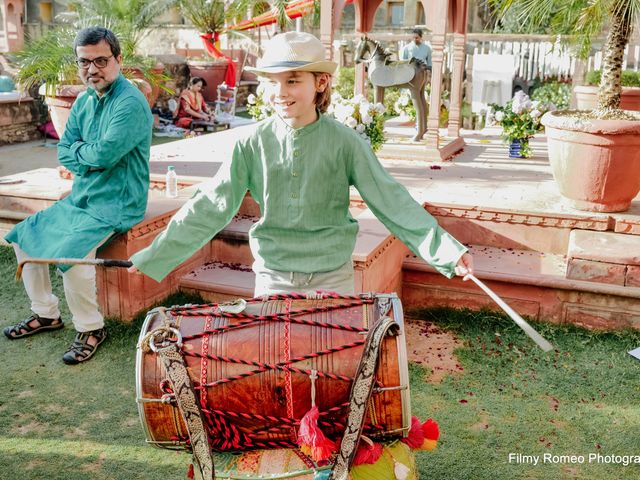 Dee and Olav's wedding in Alwar, Rajasthan 84