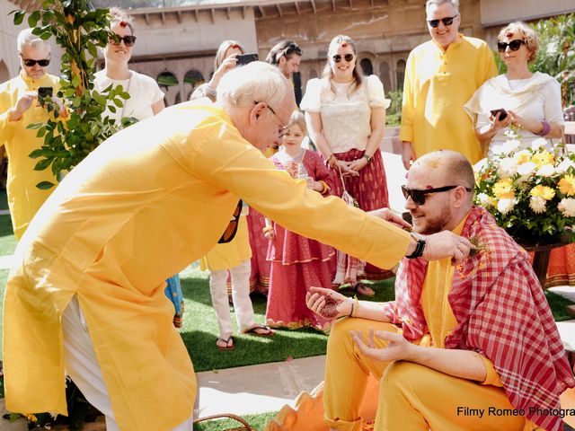 Dee and Olav's wedding in Alwar, Rajasthan 92