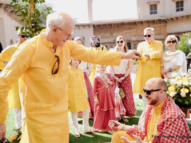 Dee and Olav's wedding in Alwar, Rajasthan 93