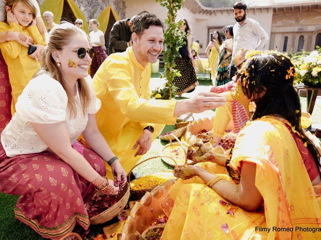 Dee and Olav's wedding in Alwar, Rajasthan 98