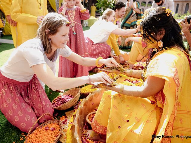 Dee and Olav's wedding in Alwar, Rajasthan 99