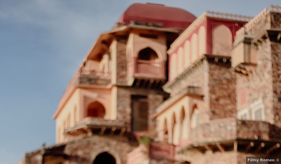 Dee and Olav's wedding in Alwar, Rajasthan