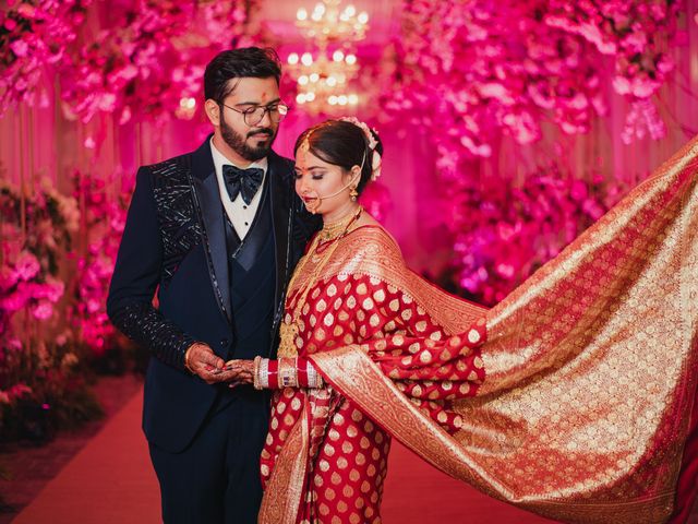 Prinshu and Harshita's wedding in South Delhi, Delhi NCR 63