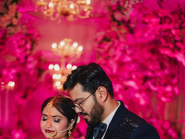 Prinshu and Harshita's wedding in South Delhi, Delhi NCR 81