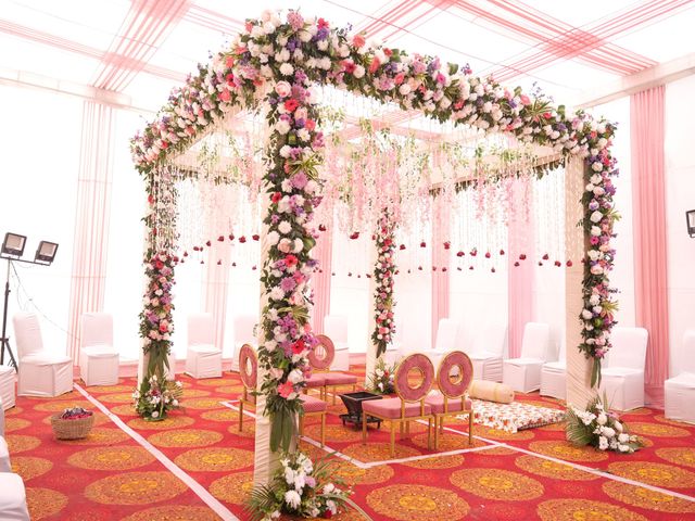 Prinshu and Harshita's wedding in South Delhi, Delhi NCR 89