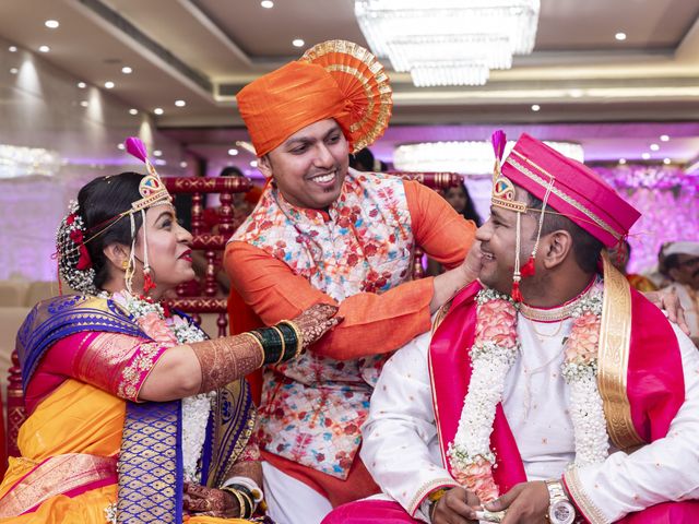 PRATIKSHA and AKSHAY's wedding in Mumbai, Maharashtra 69