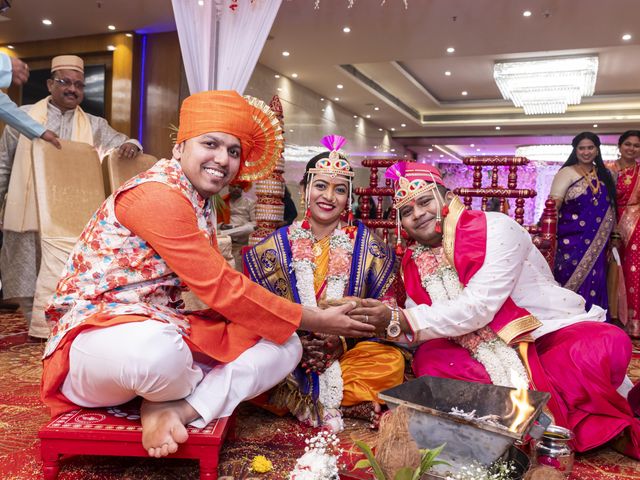 PRATIKSHA and AKSHAY's wedding in Mumbai, Maharashtra 70