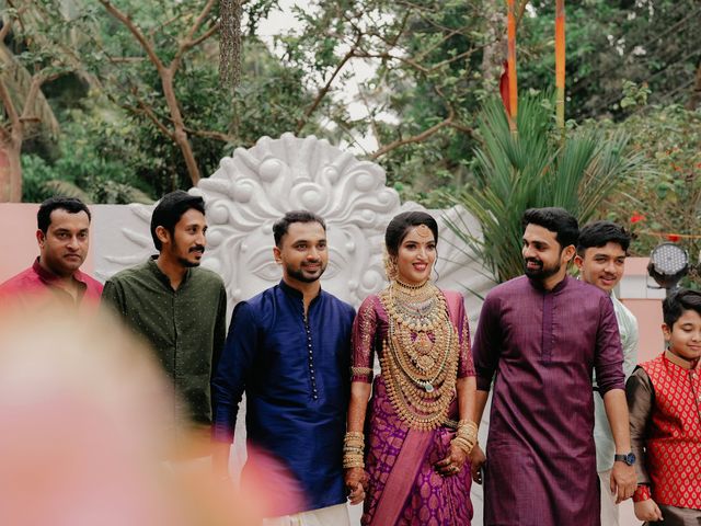 Nilmi and Vivek&apos;s wedding in Thrissur, Kerala 13