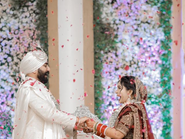 Anjali and Karan's wedding in Ambala, Haryana 14